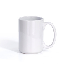 450ml 15 oz de sublimação de cerâmica branca caneca de café em branco para impressão personalizada de sublimação